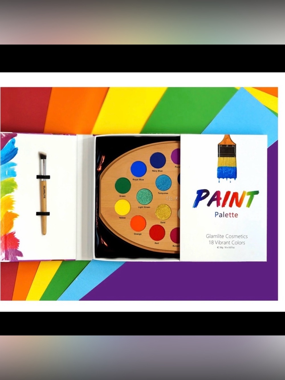 Glamlite Paint Palette (Eyeshadow) - HTF